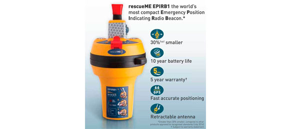 Ocean Signal RescueME EPIRB1 m. GPS inkl. kodning