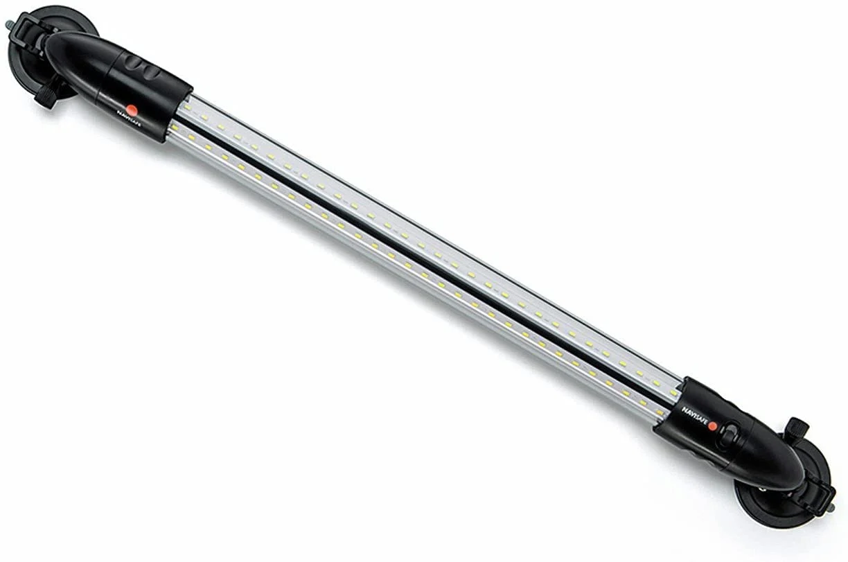 Lys 114 led med sugekop 16 aa batterier inkl taske