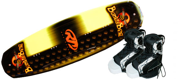 Ron Marks Wake Board Bumble Bee