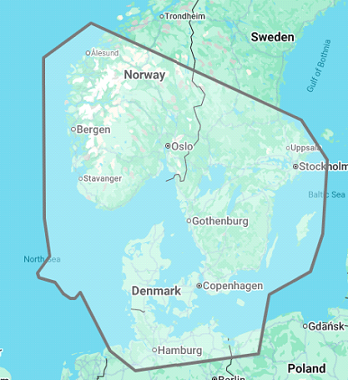 S�kort til TZmaps 9 og TZmaps 13-en006 