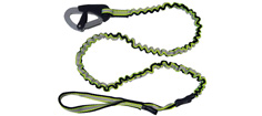 Spinlock 2m elastik livline med loop og 1 kroge 
