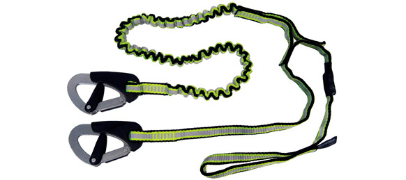Spinlock elastik livline med 2 kroge og Loop