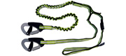 Spinlock elastik livline med 2 kroge og Loop