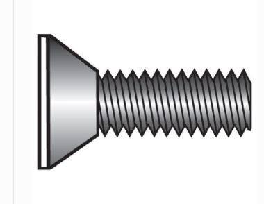 Maskinskrue rustfri m/torx  US-M4x40 mm 6 stk