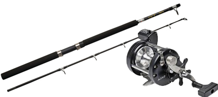 ABU Garcia stangst A20 LC hjul og GT30 stang