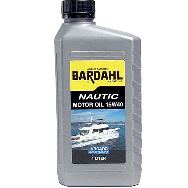 Bardahl motorolie in/outb nautic 15w-40  5ltr.
