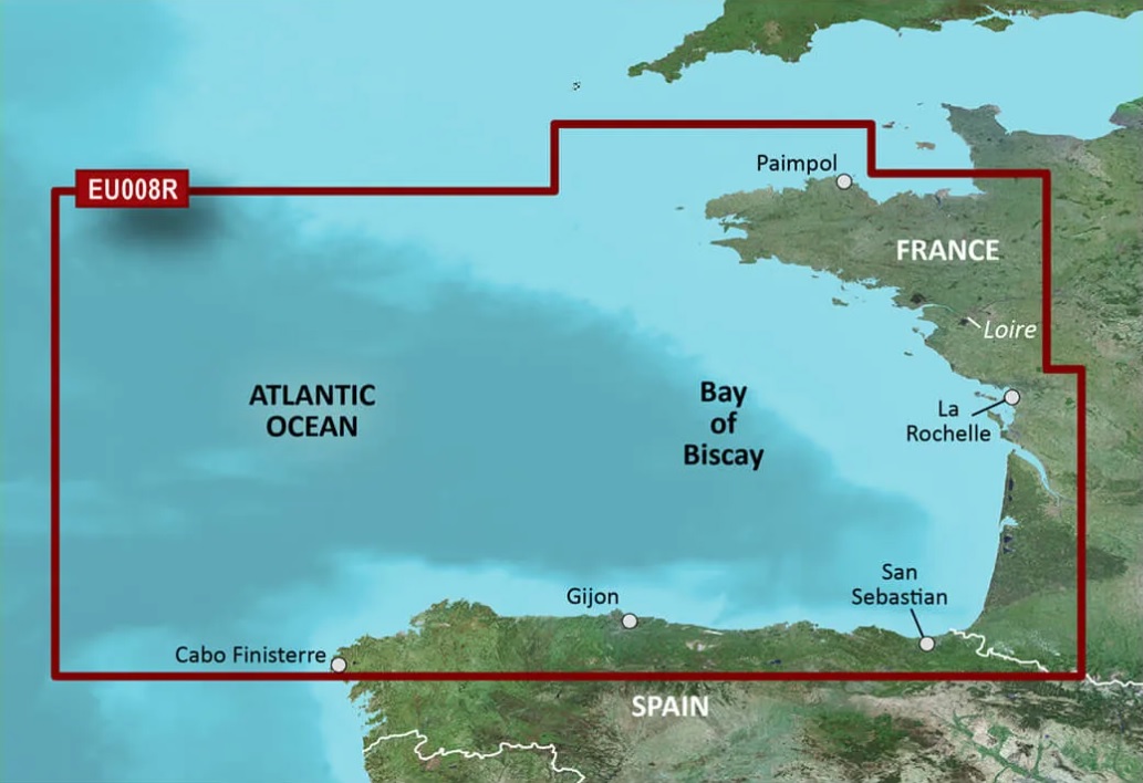 BlueChart� g3 HXEU008R - Bay of Biscay