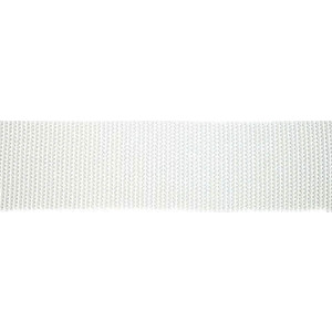 Gjordbnd/webbing hvid, B= 25mm.