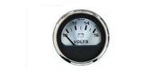 Faria Voltmeter Spunsilver 10-16 V, 53