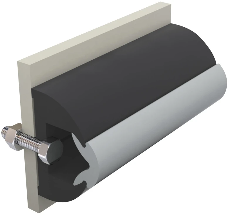 Vetus fenderliste m�rk gr�, HARO 50 x 34 mm, 20 m