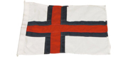 Flag til Færøerne 75 cm