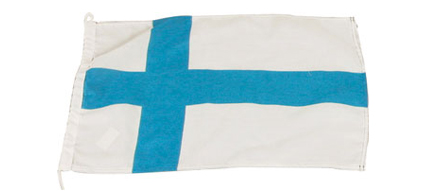 Gste flag Finland 30x45 cm