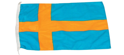 Gste flag Sverige 30x45 cm