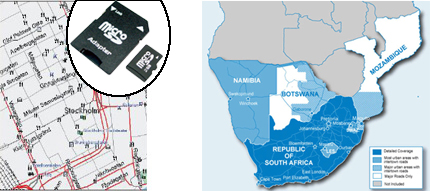 Mapsource City Navigator Sydafrika