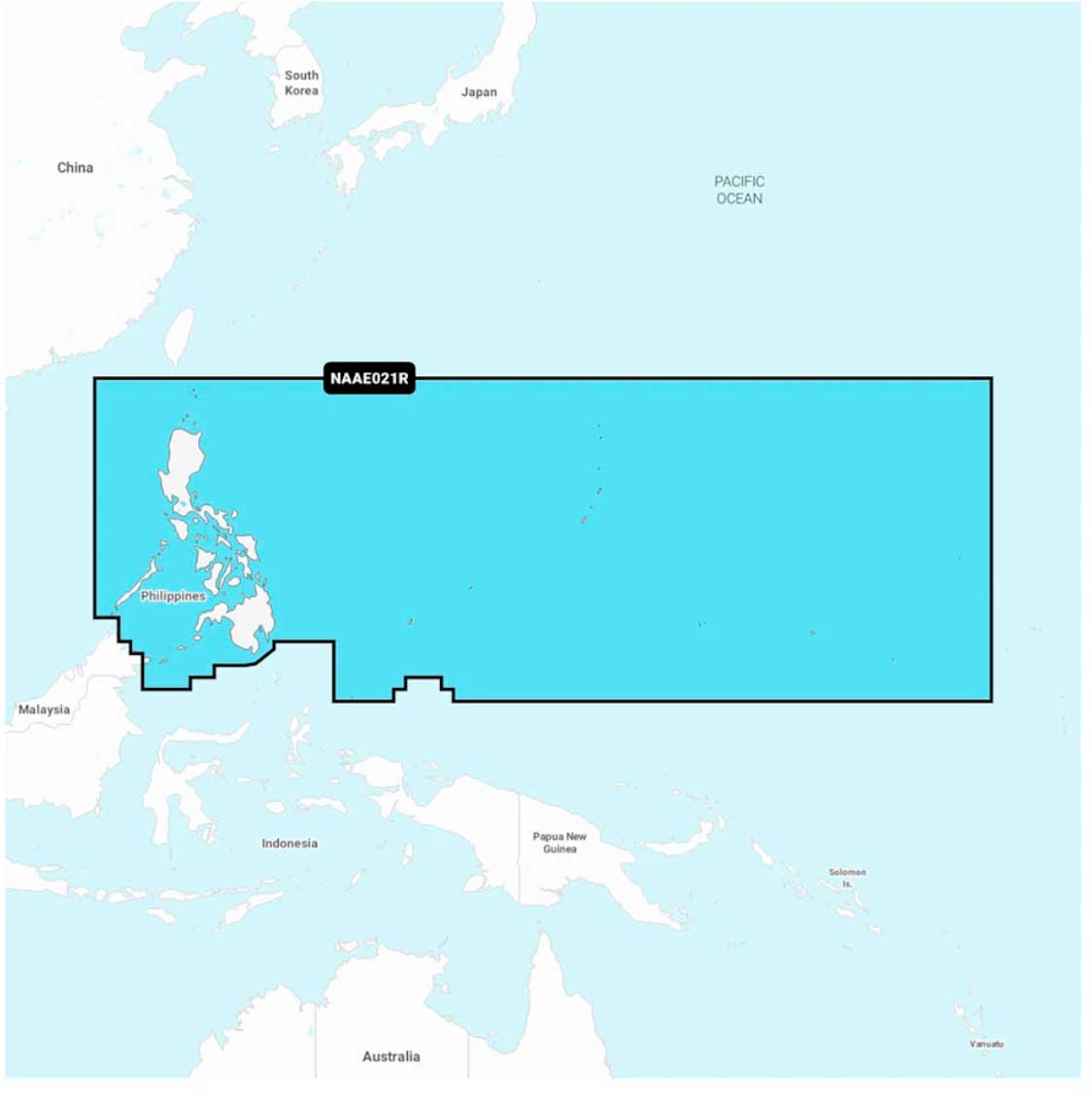 Navionics+ NAAE021R, Philippines