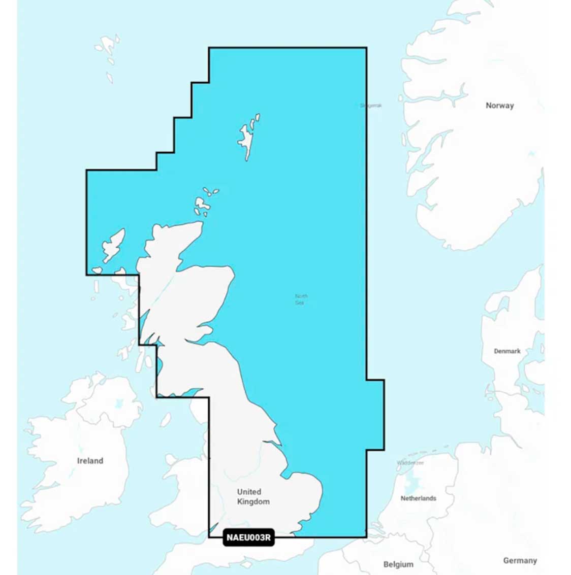 Navionics+ NAEU003R, Great Britain,Northeast Coast