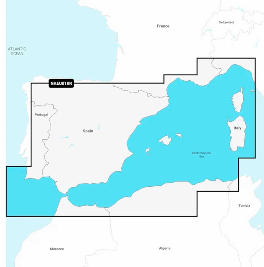 Navionics+ NAEU010R, Spain, Mediterranean Coast