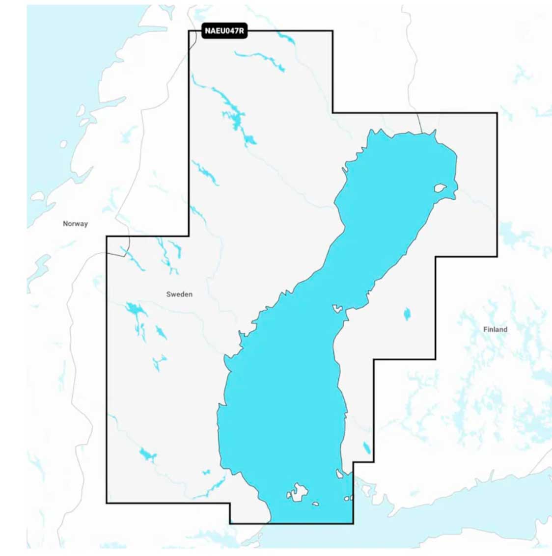 Navionics+ NAEU047R, Gulf of Bothnia