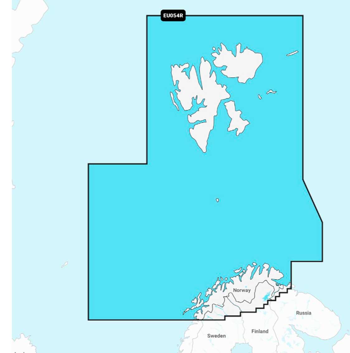 Navionics+ NAEU054R, Norway, Vestfjden to Varanger