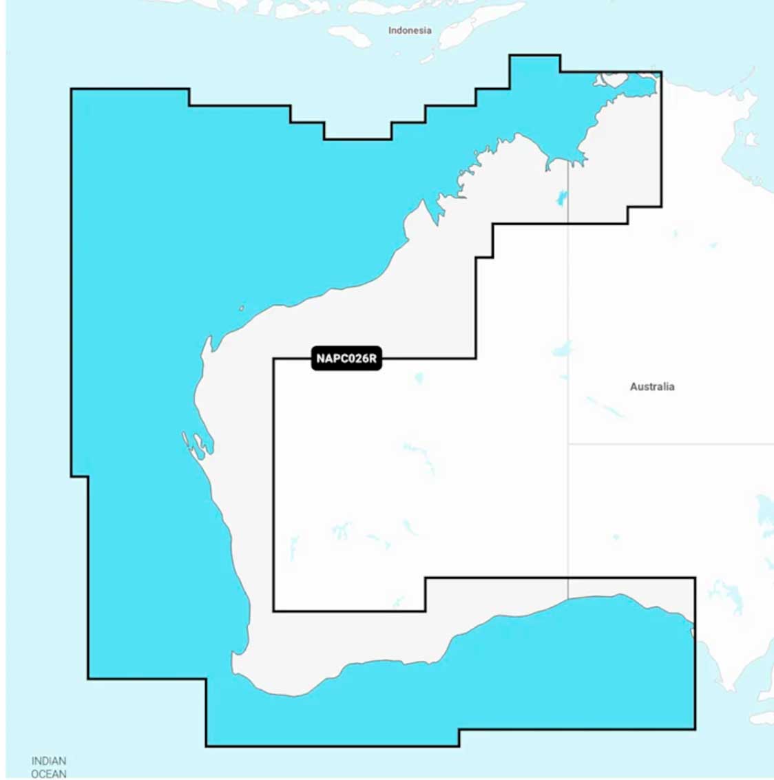 Navionics+ NAPC026R, Australia, West