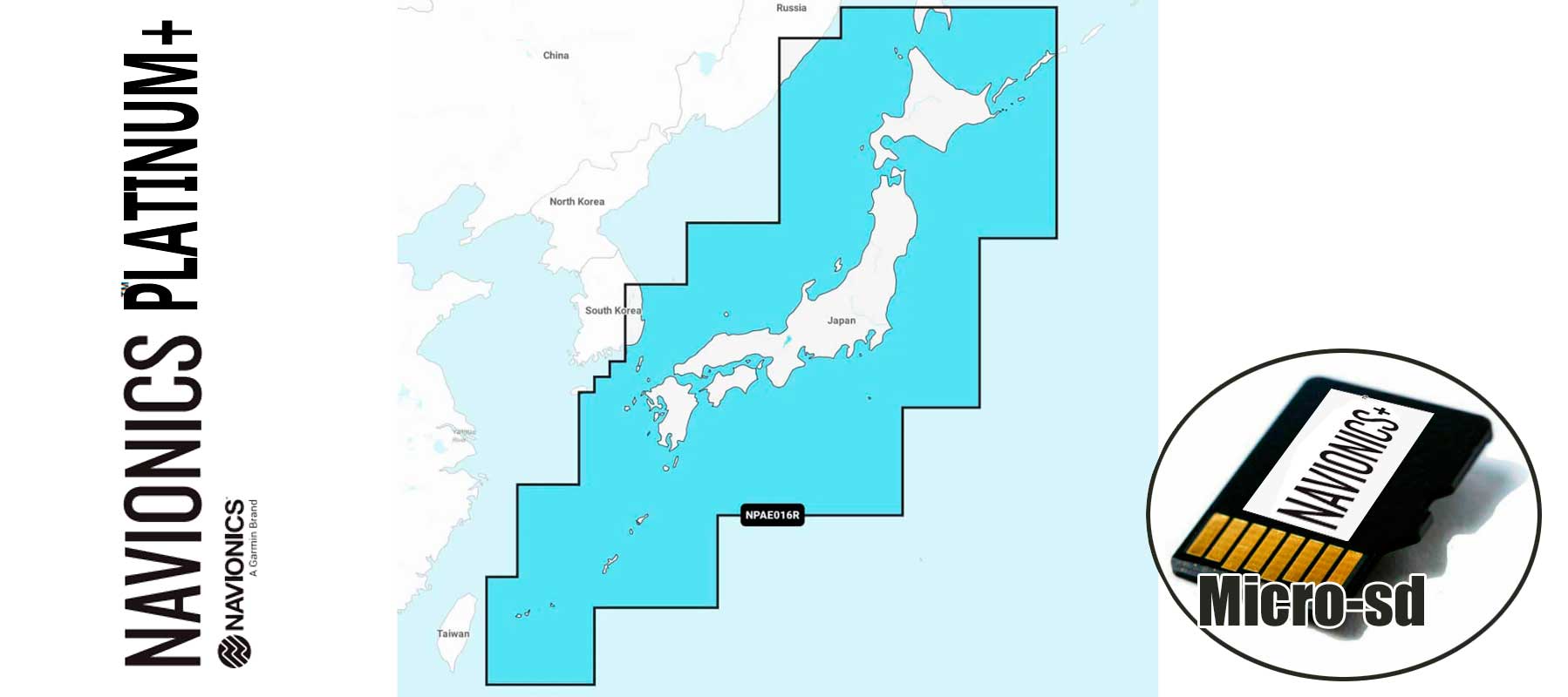 Navionics Platinum+ NPAE016R, Japan