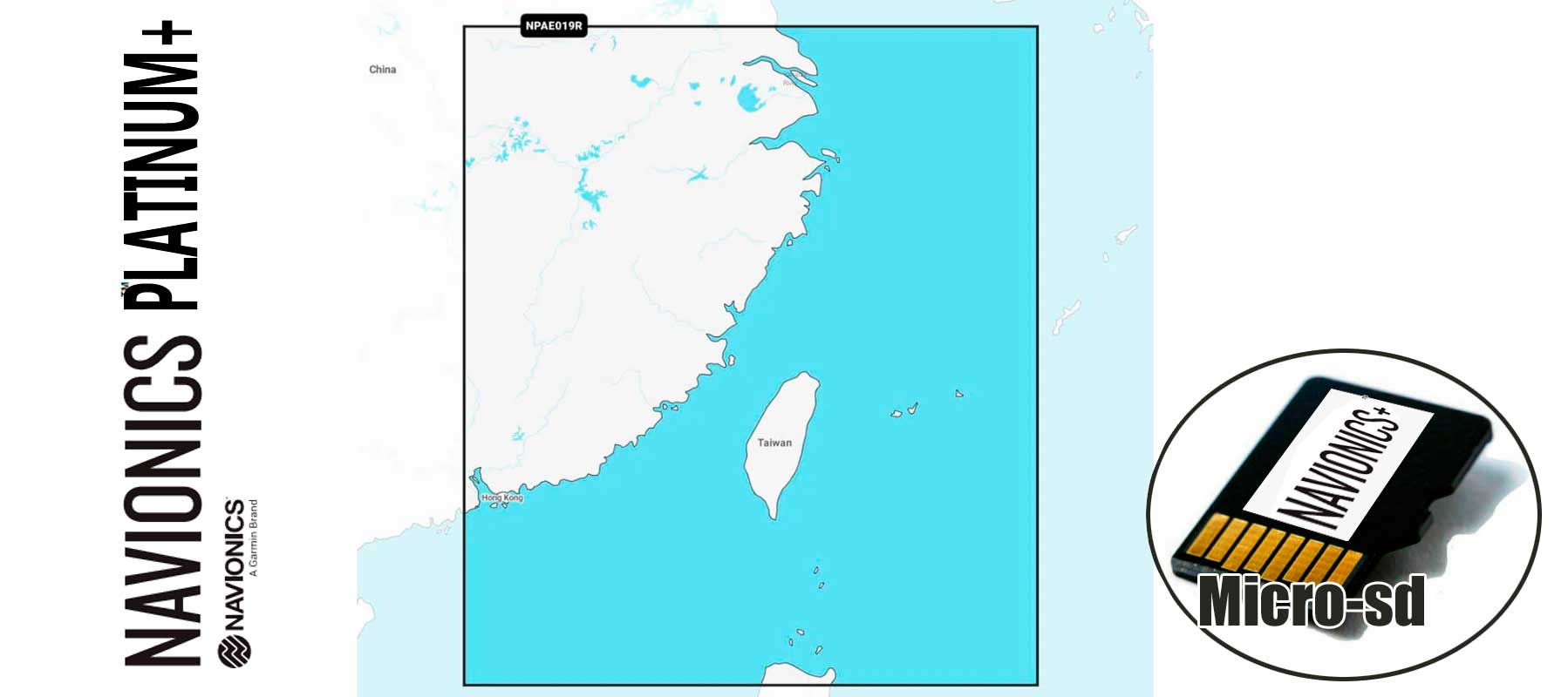 Navionics Platinum+ NPAE019R, Taiwan
