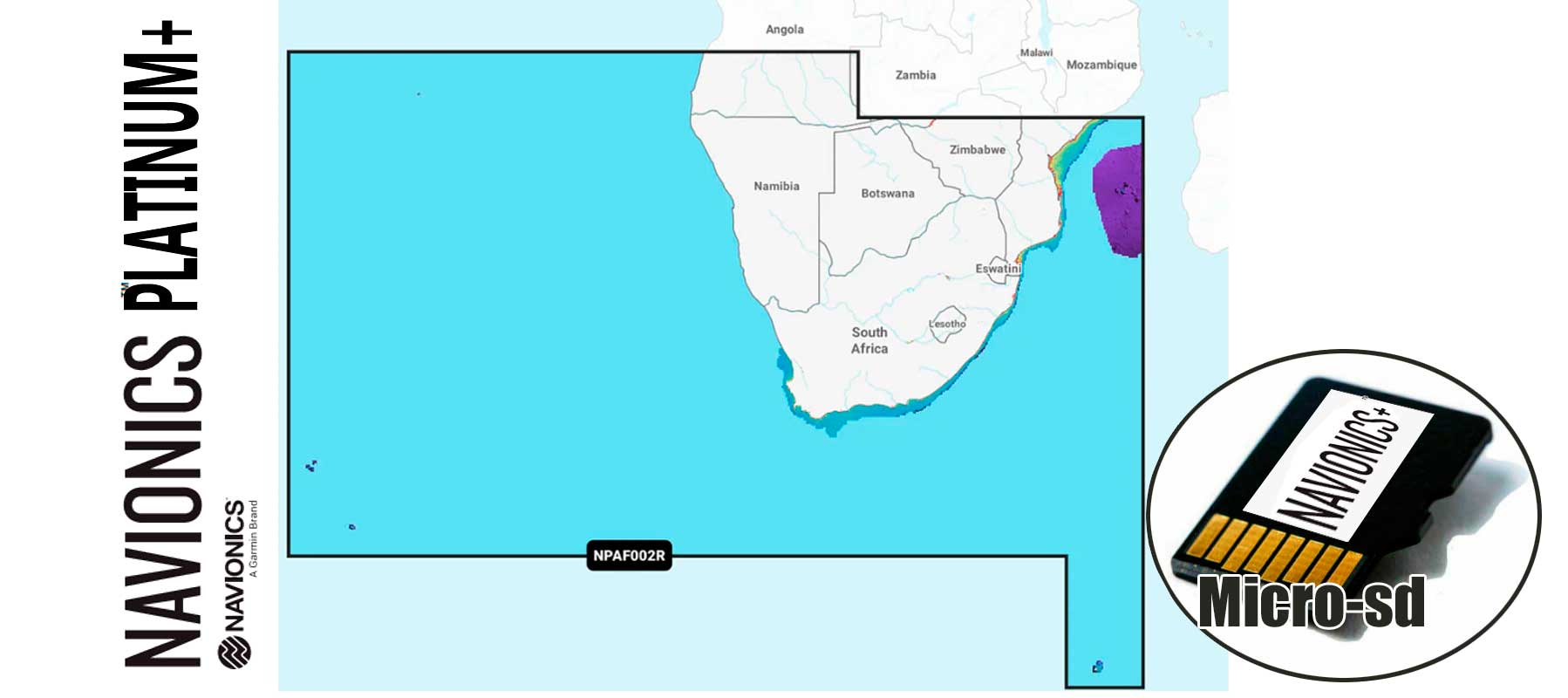 Navionics Platinum+ NPAF002R, Africa, South