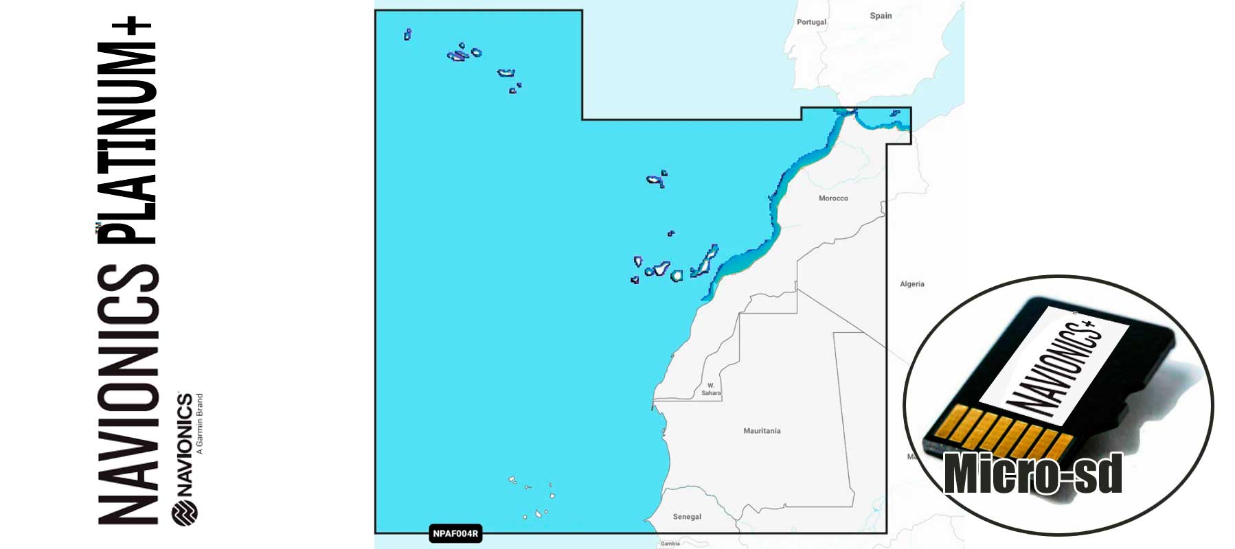 Navionics Platinum+ NPAF004R, Africa, West