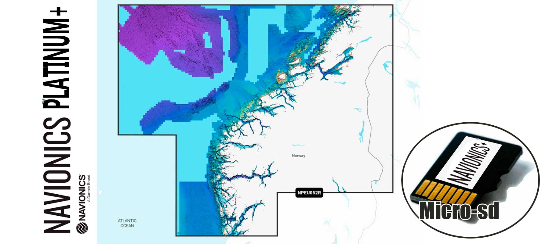 Navionics Platinum+ NPEU052R, Norway, Sognef-Svesf