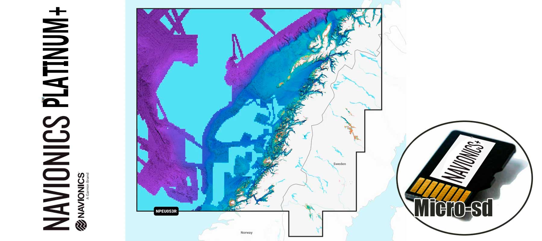 Navionics Platinum+ NPEU053R, Trondheim to Tromso