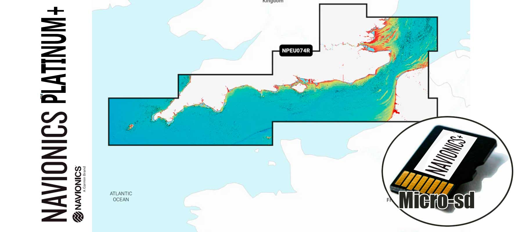 Navionics Platinum+ NPEU074R, England, South Coast