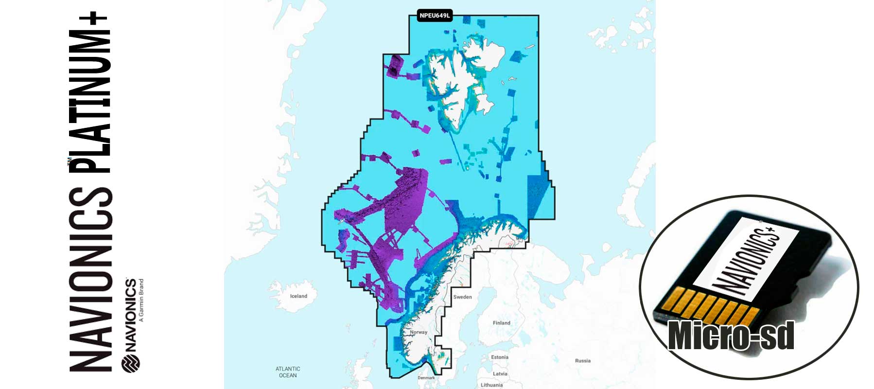 Navionics Platinum+ NPEU649L, Norway