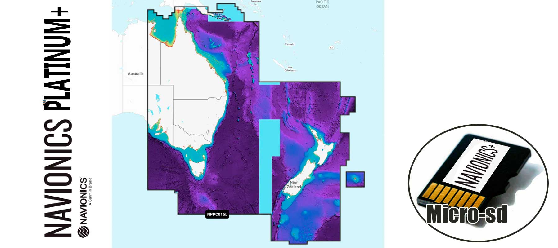 Navionics Platinum+ NPPC015L, Australia to NZ