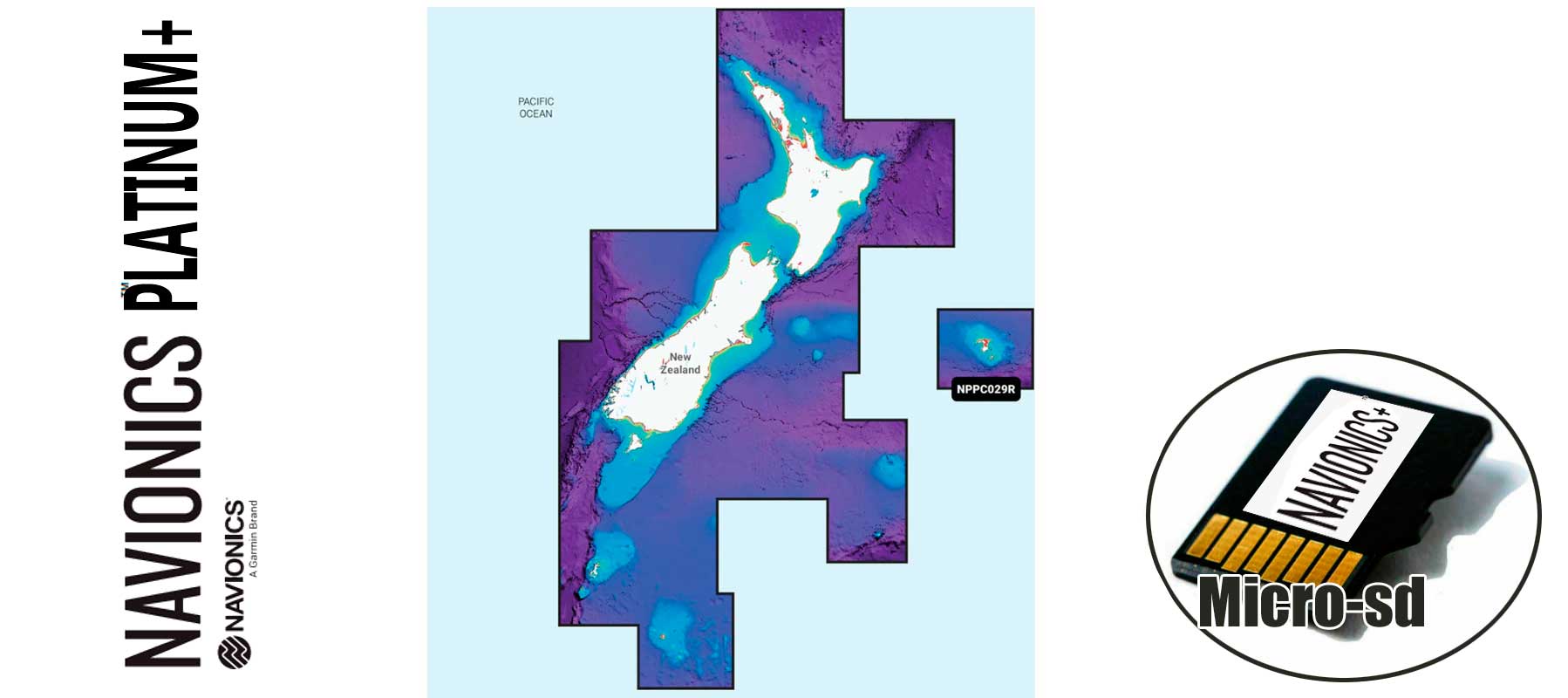 Navionics Platinum+ NPPC029R, New Zealand