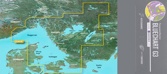 Bluechart G3 HXEU042R Oslo til Trelleborg