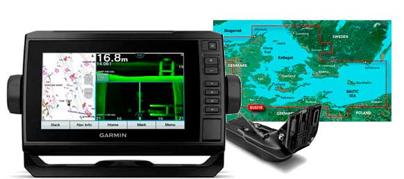 Garmin echoMAP UHD 72sv, GT56UHD-TM, HEXU021R