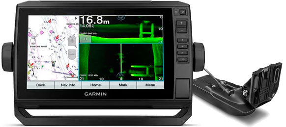 Garmin echoMAP UHD 92sv med GT56UHD-TM transducer