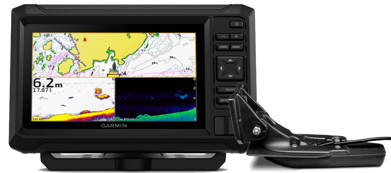 Garmin Echomap UHD2 72cv med GT20-TM transducer