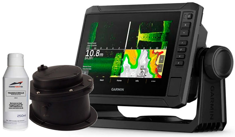 Garmin echoMAP UHD2 72sv inkl. GT15M-IH transducer