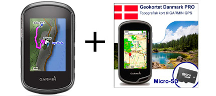 Garmin eTrex 35 Touch inkl. topografisk kortpakke