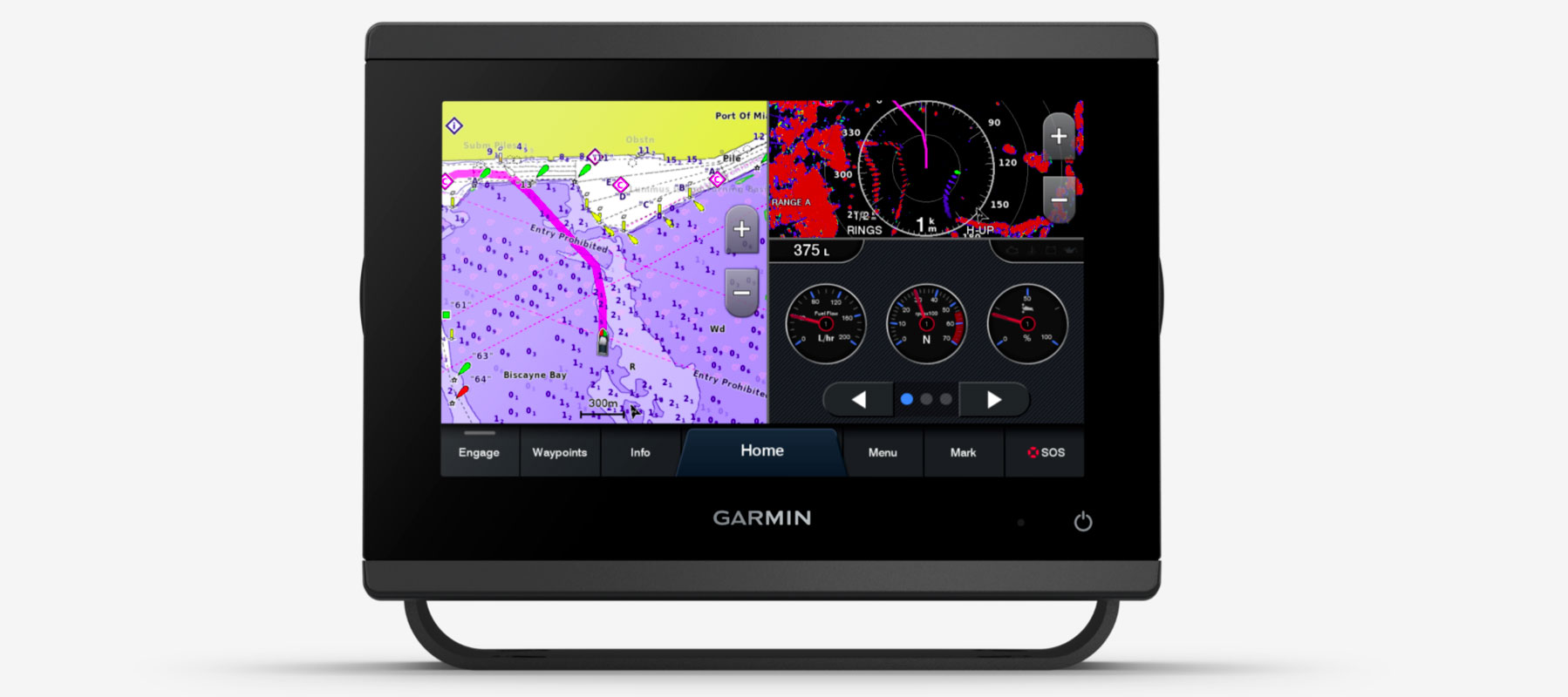 Næste ugentlig Oceanien Garmin GPSmap 723 - bådudstyr til lavpris hos Marinetorvet