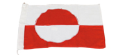 Grønlandsflag 100 cm