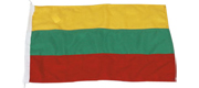 Gæste flag Litauen 30x45 cm