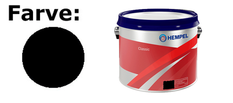 Hempel Basic/Classic 2.5l Sort (Black)