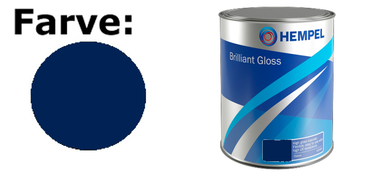 Hempel Brilliant Gloss 750ml. Colbalt Blue (34161)