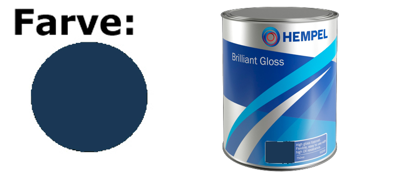 Hempel Brilliant Gloss 750ml Flag Blue (35141)