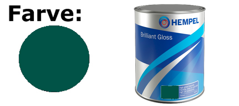 Hempel Brilliant Gloss 750ml Marine Green (46121)