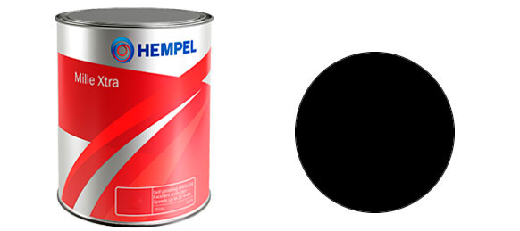 Hempel Mille XTRA 750 ml. Sort (Black)