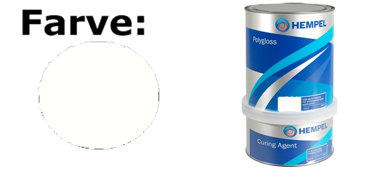 Hempel Polygloss 750ml. Polar White 10501 UDLBET