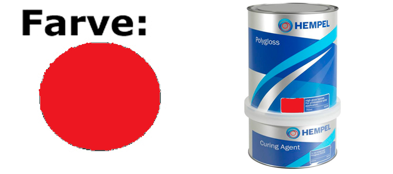 Hempel Polygloss 750ml. Radiant Red (54121)